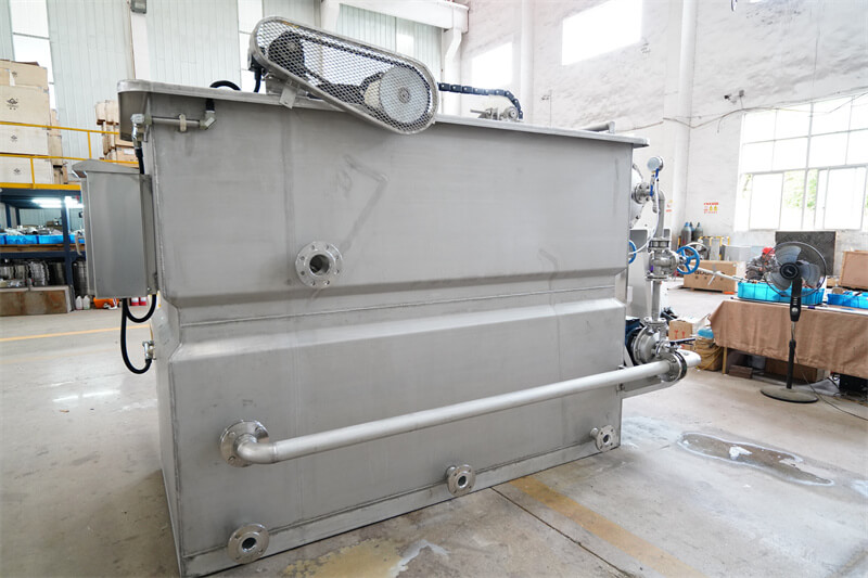 Design points and precautions of dissolved air flotation machine