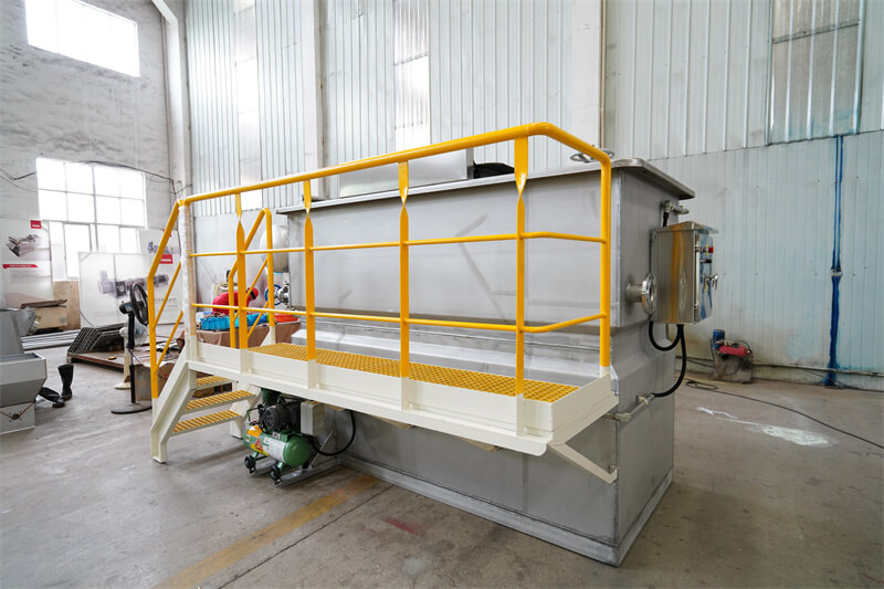 Function of air flotation machine